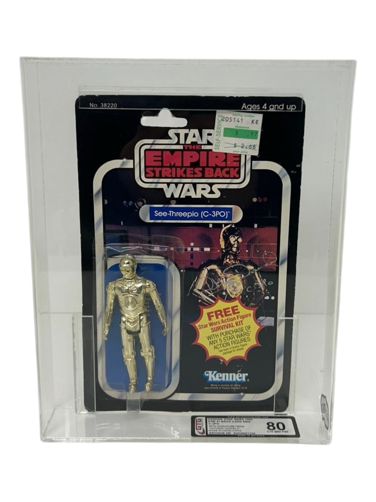 [GTG] (STAR WARS VINTAGE) ESB C-3PO + SIGNATURE