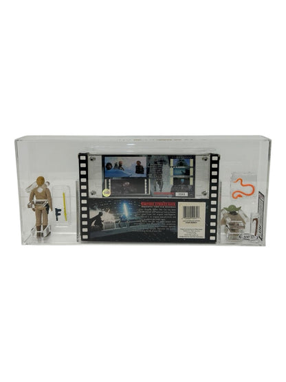 [GTG] (STAR WARS VINTAGE) 2 PACK YODA & LUKE + MOVIE FRAME