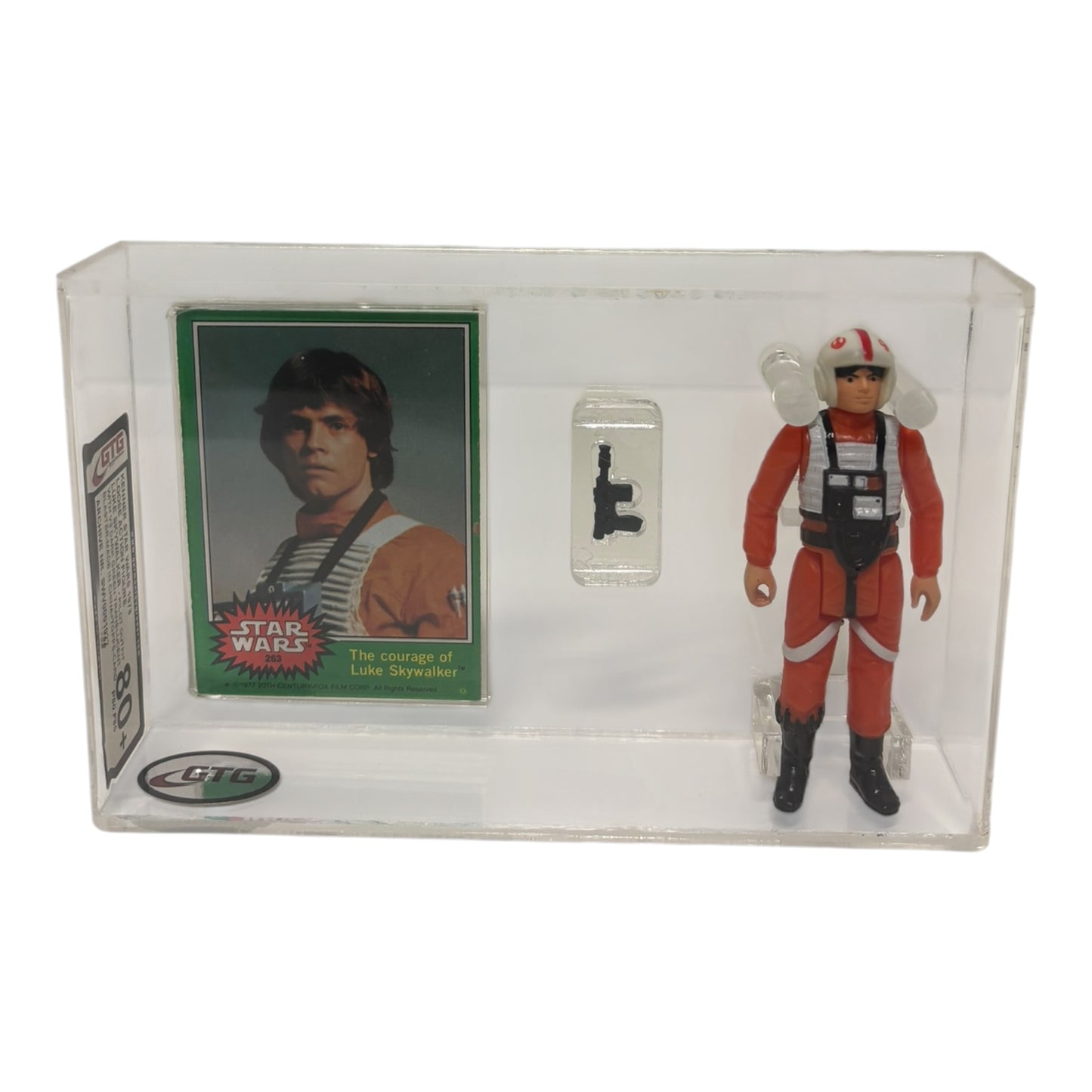 [GTG] (STAR WARS VINTAGE) LUKE SKYWALKER X-WING PILOT WITH TOPPS CARD