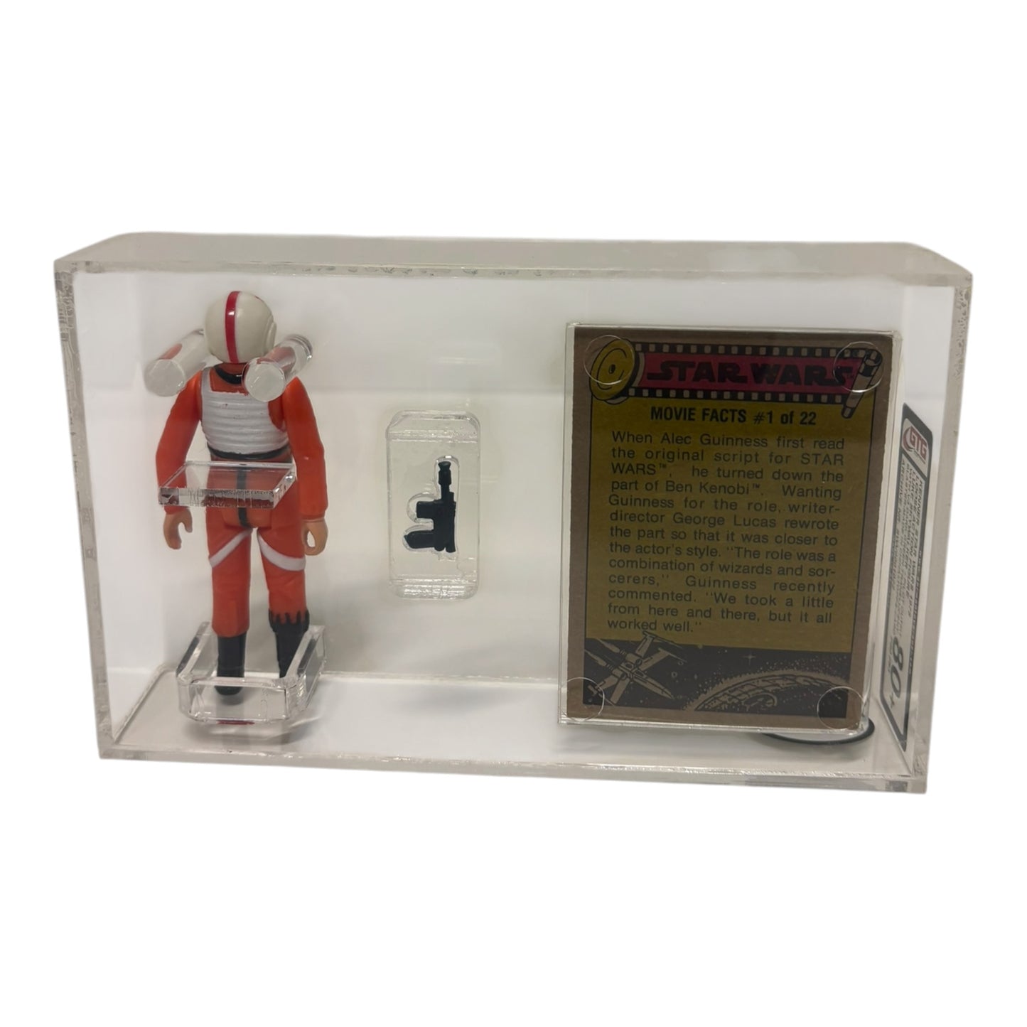 [GTG] (STAR WARS VINTAGE) LUKE SKYWALKER X-WING PILOT WITH TOPPS CARD