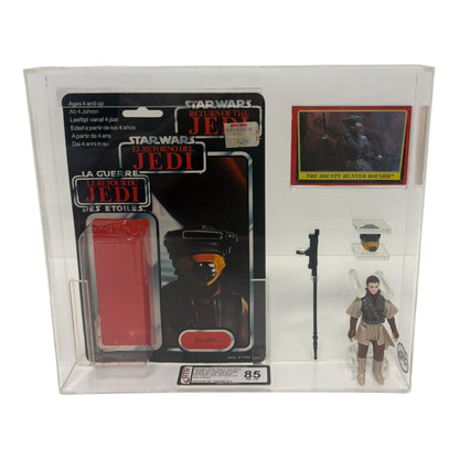 [GTG] (STAR WARS VINTAGE) LEIA BOUNTY HUNTER + TOPPSCARD AND CARDBACK