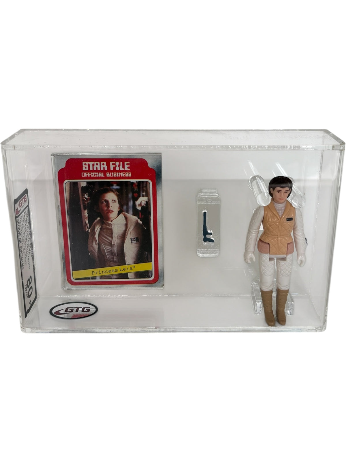 [GTG] (STAR WARS VINTAGE) LEIA HOTH + TOPPS KARTE