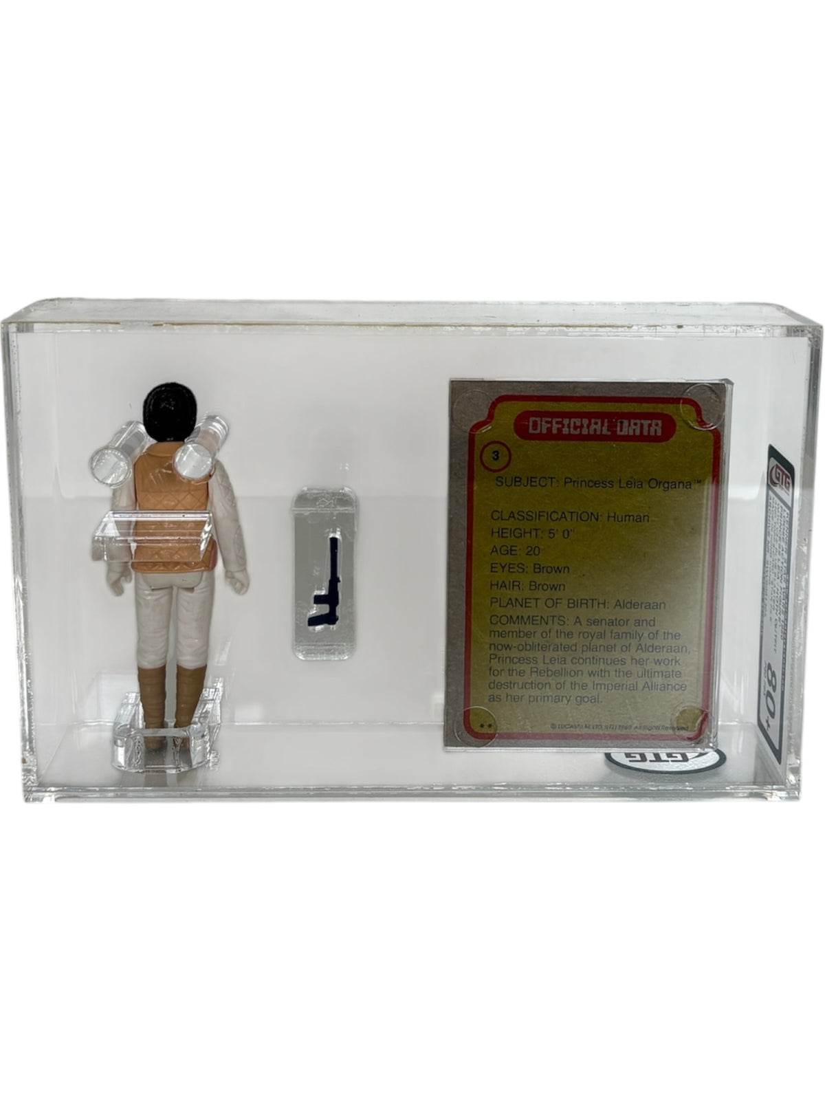 [GTG] (STAR WARS VINTAGE) LEIA HOTH + TOPPS KARTE