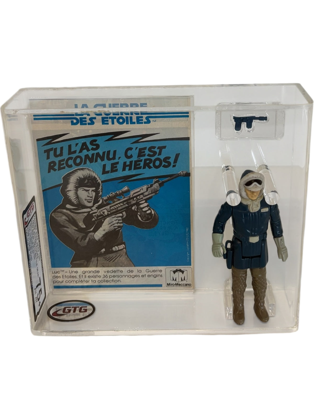 [GTG] (STAR WARS VINTAGE) HAN SOLO HOTH + FRANCE FLYER