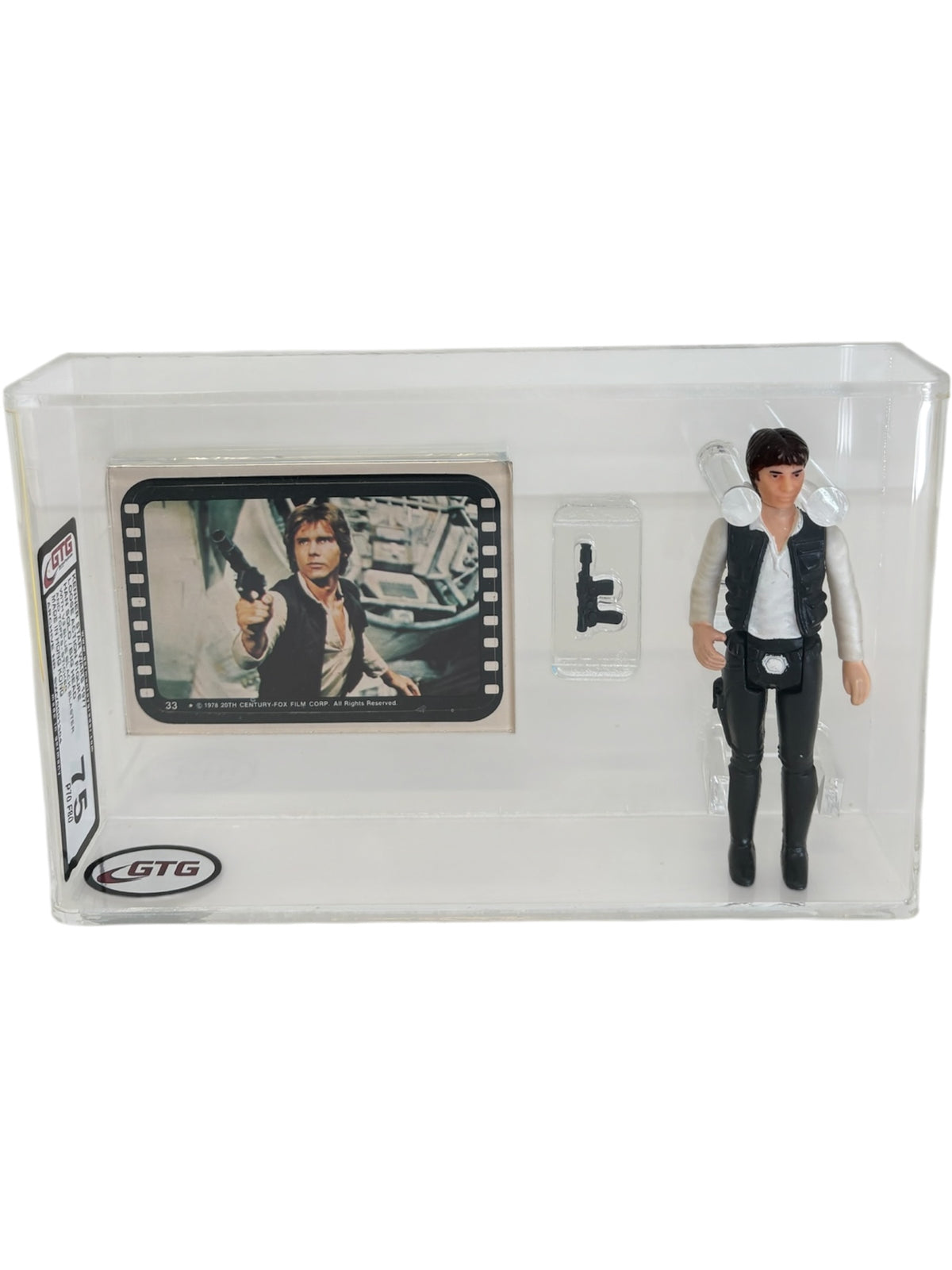 [GTG] (STAR WARS VINTAGE) HAN SOLO + TOPPS CARD