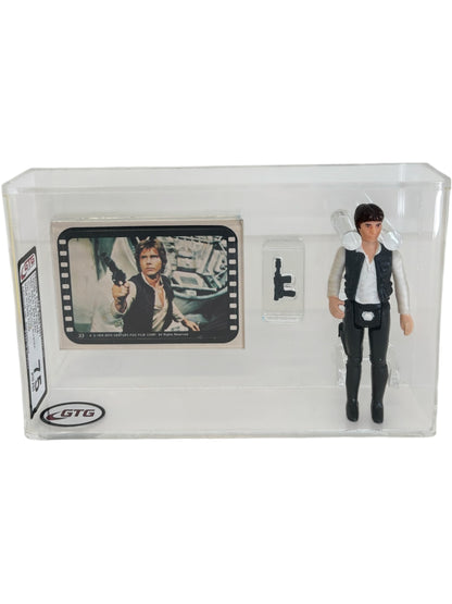 [GTG] (STAR WARS VINTAGE) HAN SOLO + TOPPS CARD