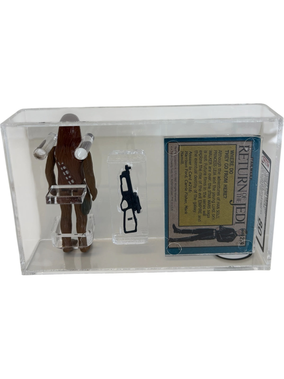 [GTG] (STAR WARS VINTAGE) CHEWBACCA + TOPPS CARD