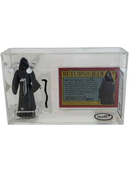 [GTG] (STAR WARS VINTAGE) THE EMPEROR + TOPPS CARD