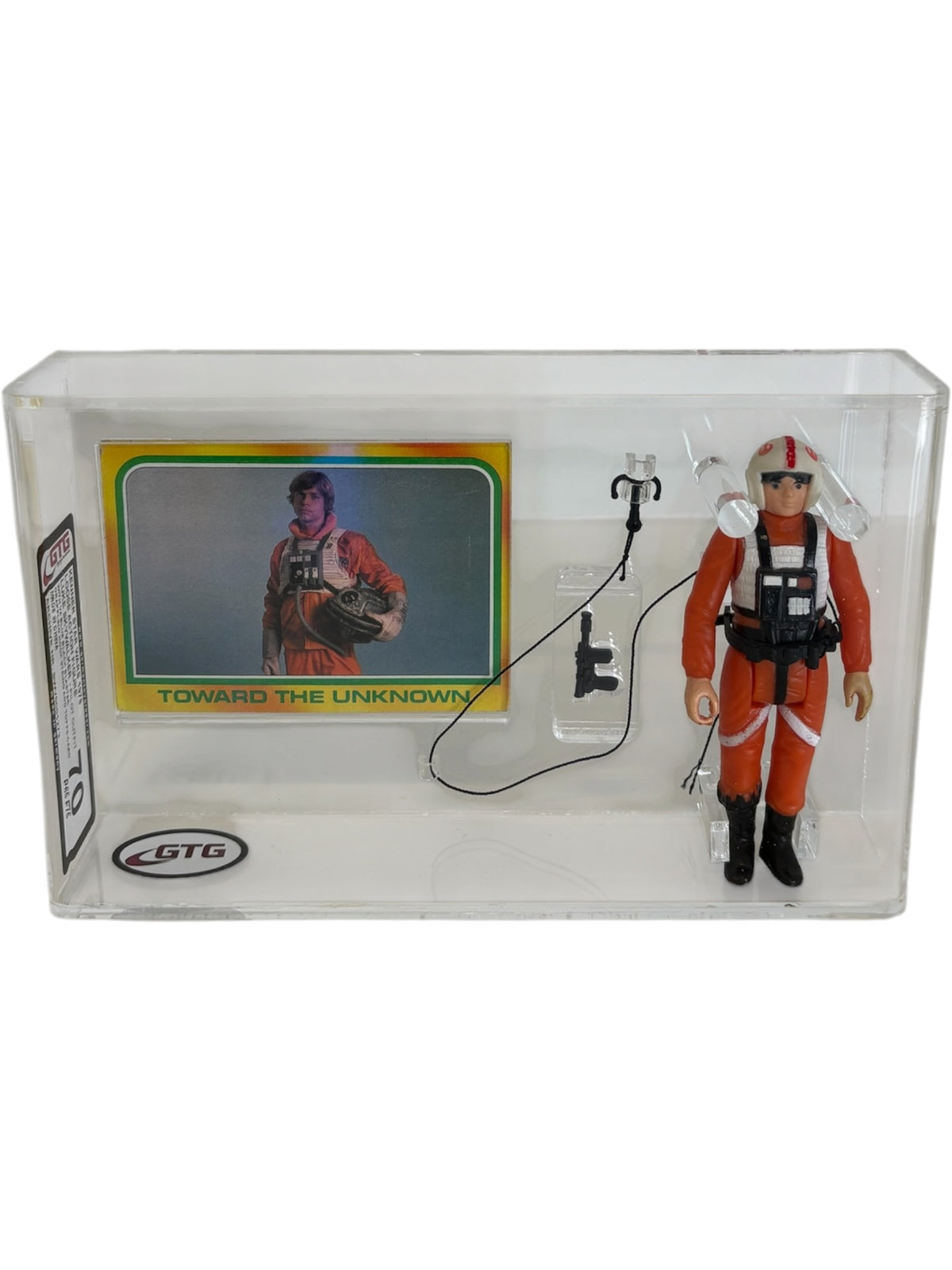 [GTG] (STAR WARS VINTAGE) LUKE SKYWALKER X-WING PILOT + TOPPS CARD