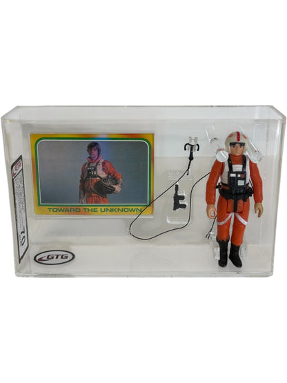 [GTG] (STAR WARS VINTAGE) LUKE SKYWALKER X-WING PILOT + TOPPS CARD