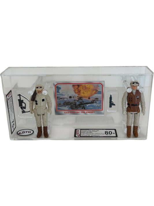 [GTG] (STAR WARS VINTAGE) 2 PACK REBEL SOLDIER + COMMANDER