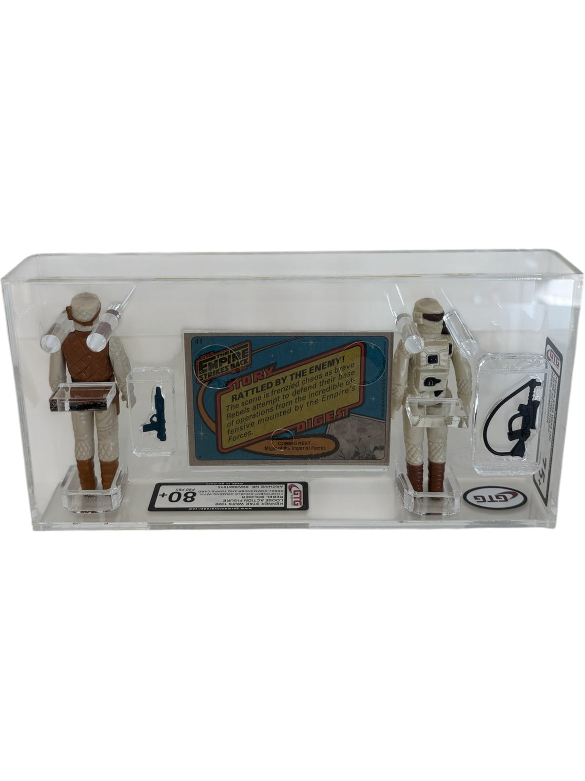 [GTG] (STAR WARS VINTAGE) 2 PACK REBEL SOLDIER + COMMANDER