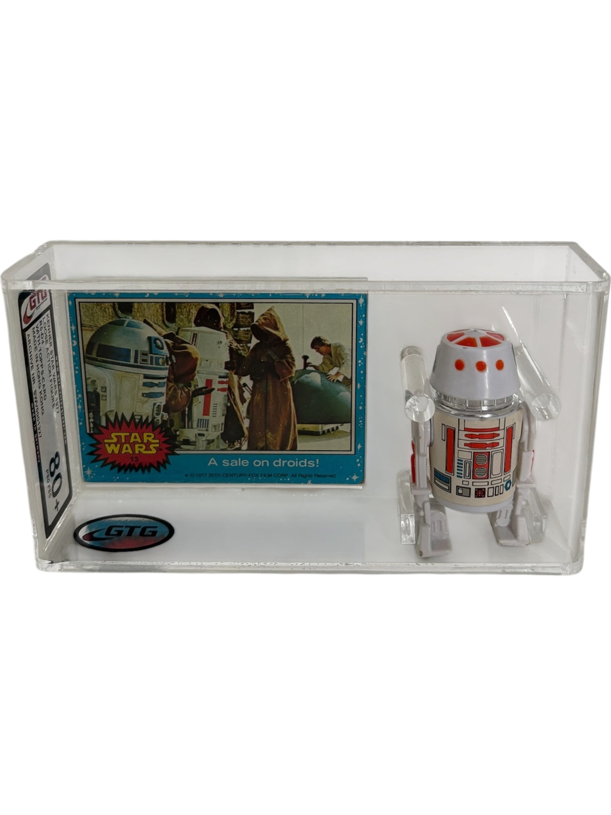 [GTG] (STAR WARS VINTAGE) R5-D4 + TOPPS CARD