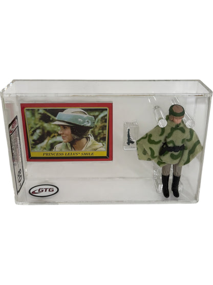 [GTG] (STAR WARS VINTAGE) LEIA BATTLE PONCHO + TOPPS KARTE
