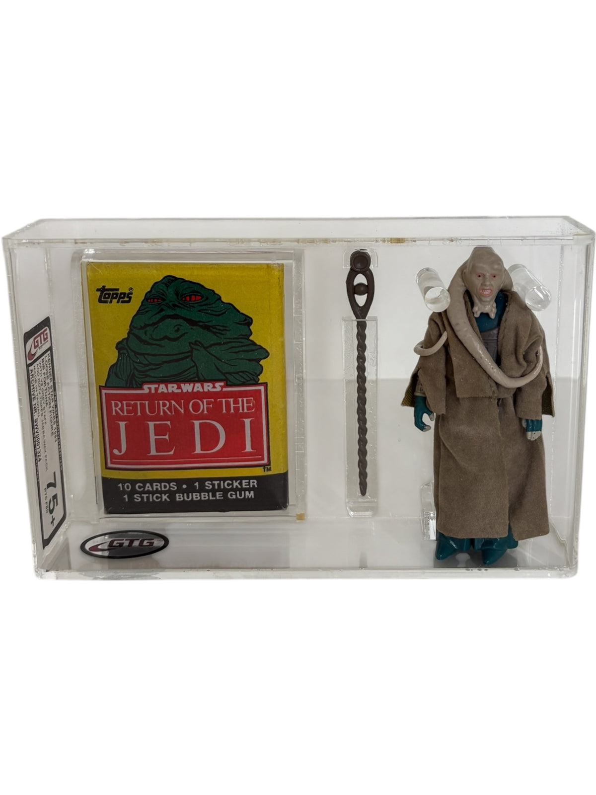 [GTG] (STAR WARS VINTAGE) BIB FORTUNA WITH TOPPS STICKER PACKAGE