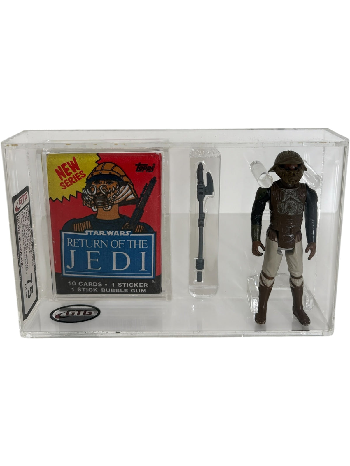[GTG] (STAR WARS VINTAGE) LANDO CALRISSIAN WITH TOPPS STICKER PACKAGE