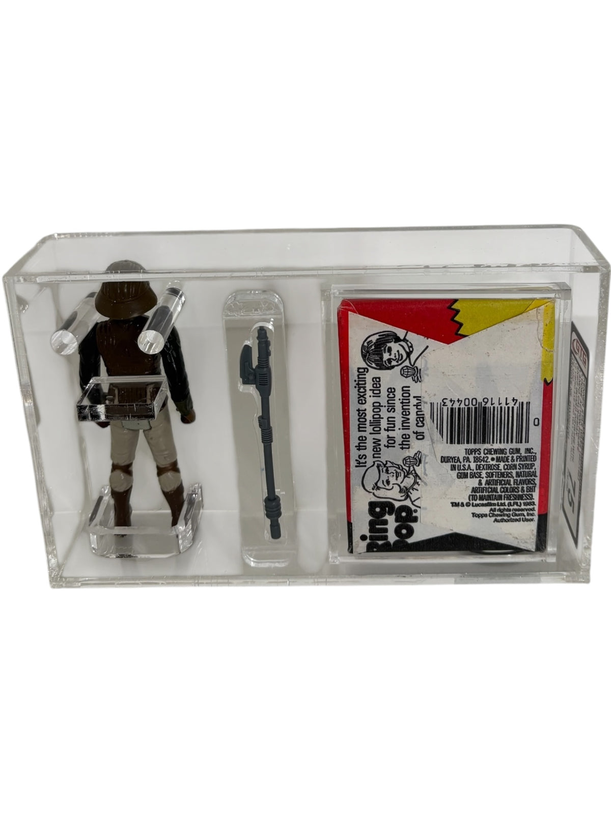 [GTG] (STAR WARS VINTAGE) LANDO CALRISSIAN WITH TOPPS STICKER PACKAGE