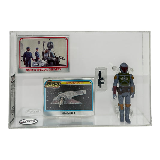 [GTG] (STAR WARS VINTAGE) BOBA FETT + 2 TOPPS KARTEN