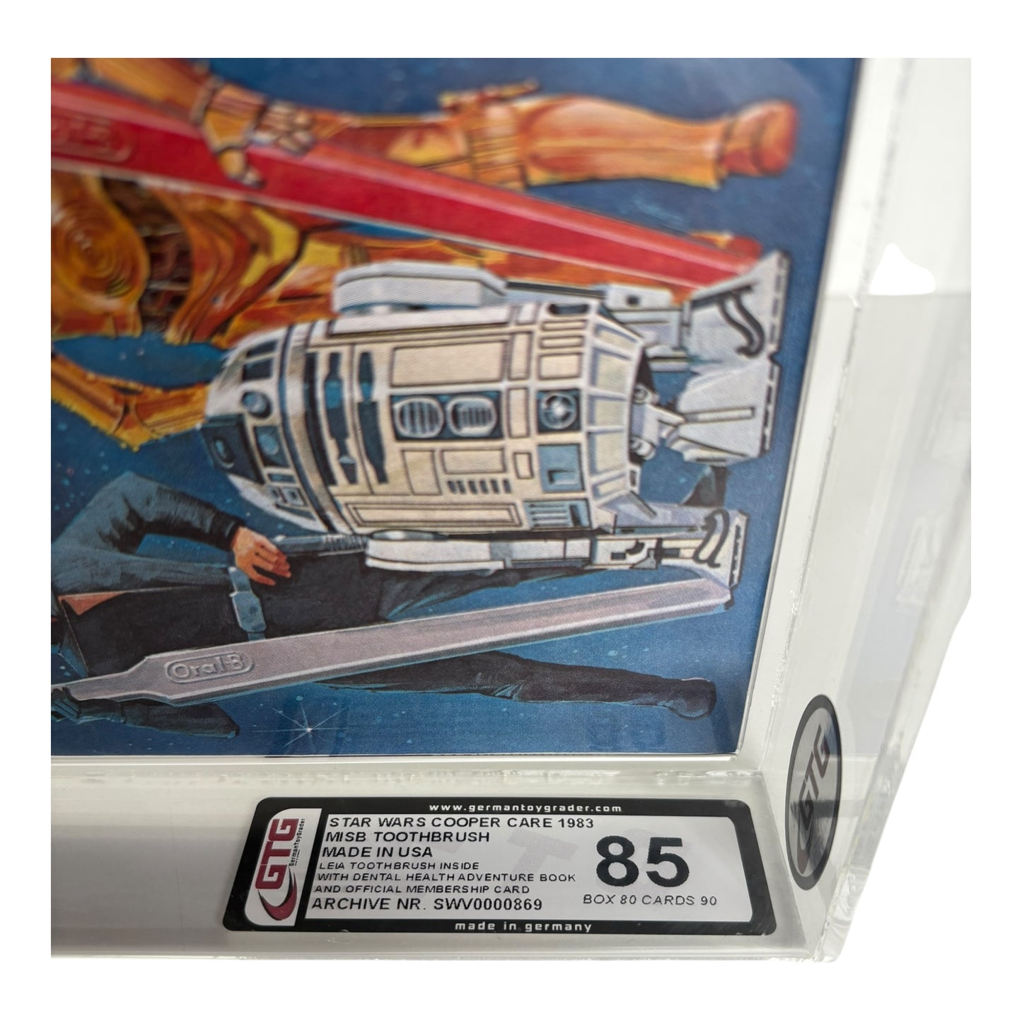 [GTG] (STAR WARS VINTAGE) TOOTHBRUSH SET