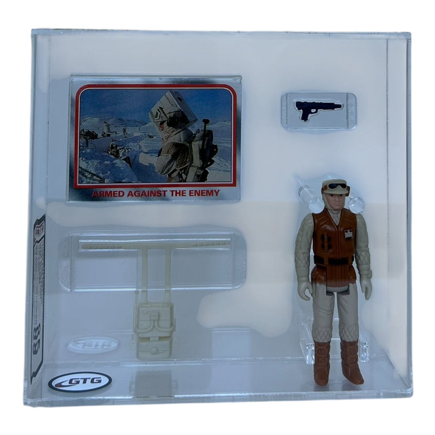[GTG] (STAR WARS VINTAGE) REBEL SOLDIER + TOPPS KARTE