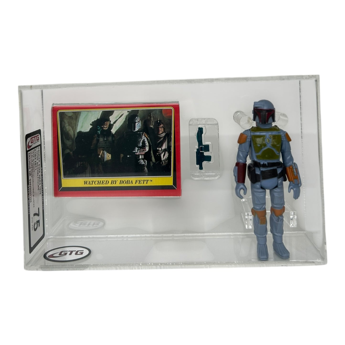 [GTG] (STAR WARS VINTAGE) BOBA FETT + TOPPS KARTE