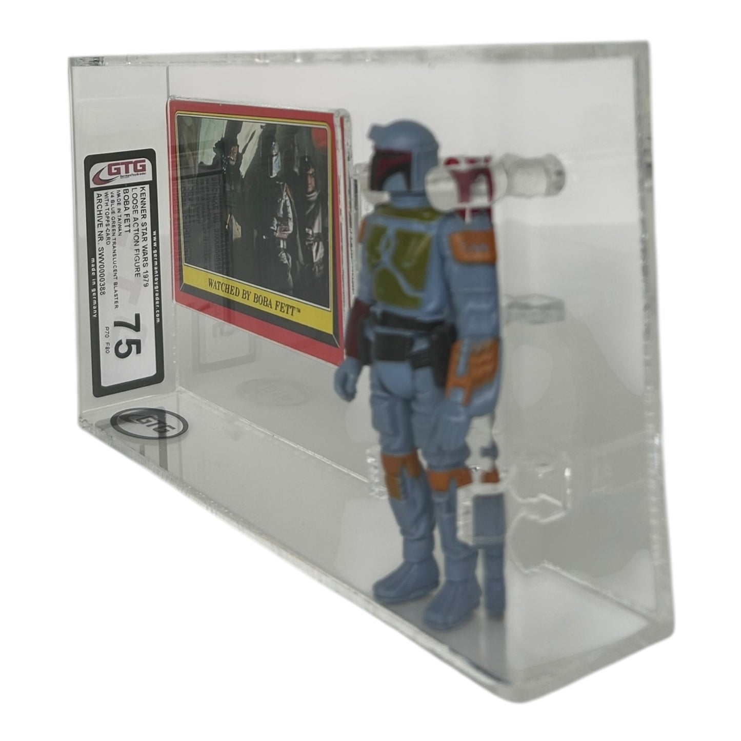 [GTG] (STAR WARS VINTAGE) BOBA FETT + TOPPS KARTE