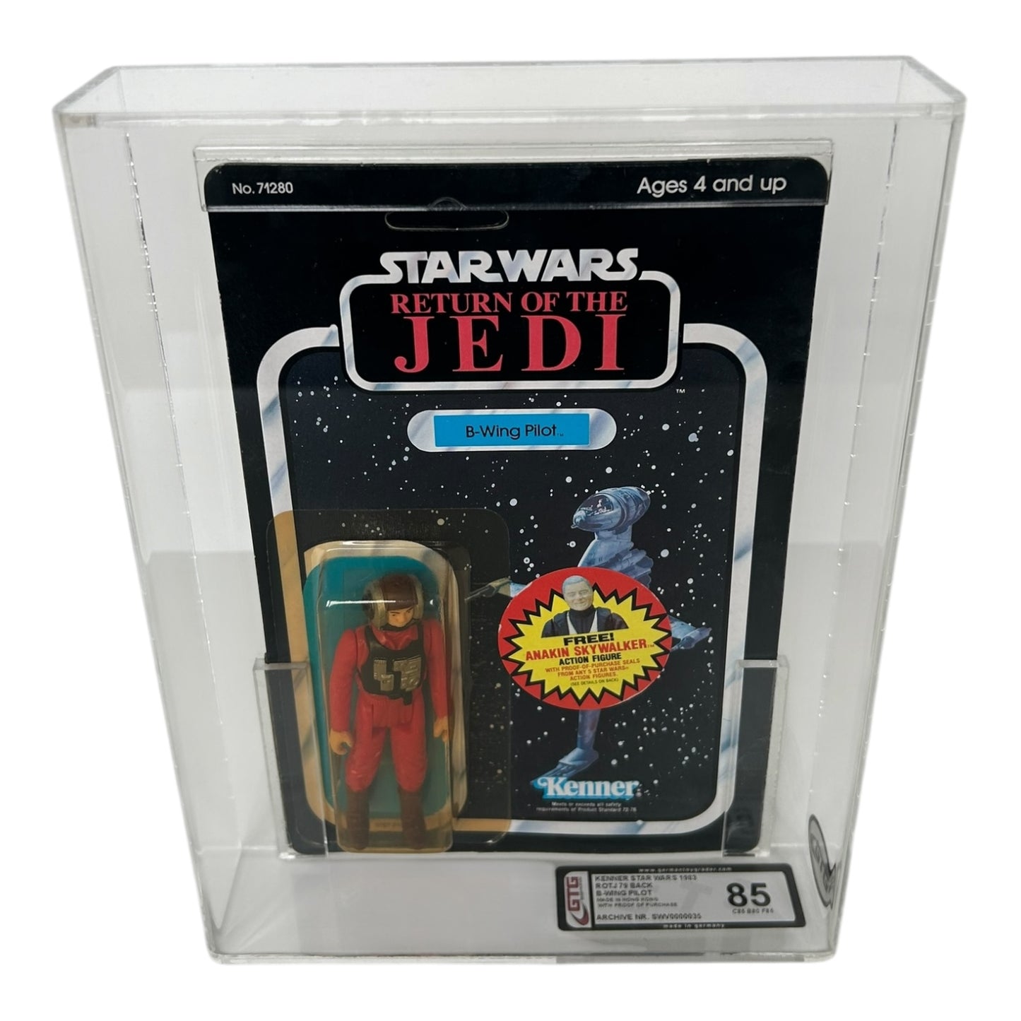 [GTG] (STAR WARS VINTAGE) MOC B-WING PILOT ROTJ