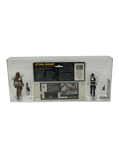 [GTG] (STAR WARS VINTAGE) 2 PACK HAN SOLO & CHEWBACCA + MOVIE FRAME