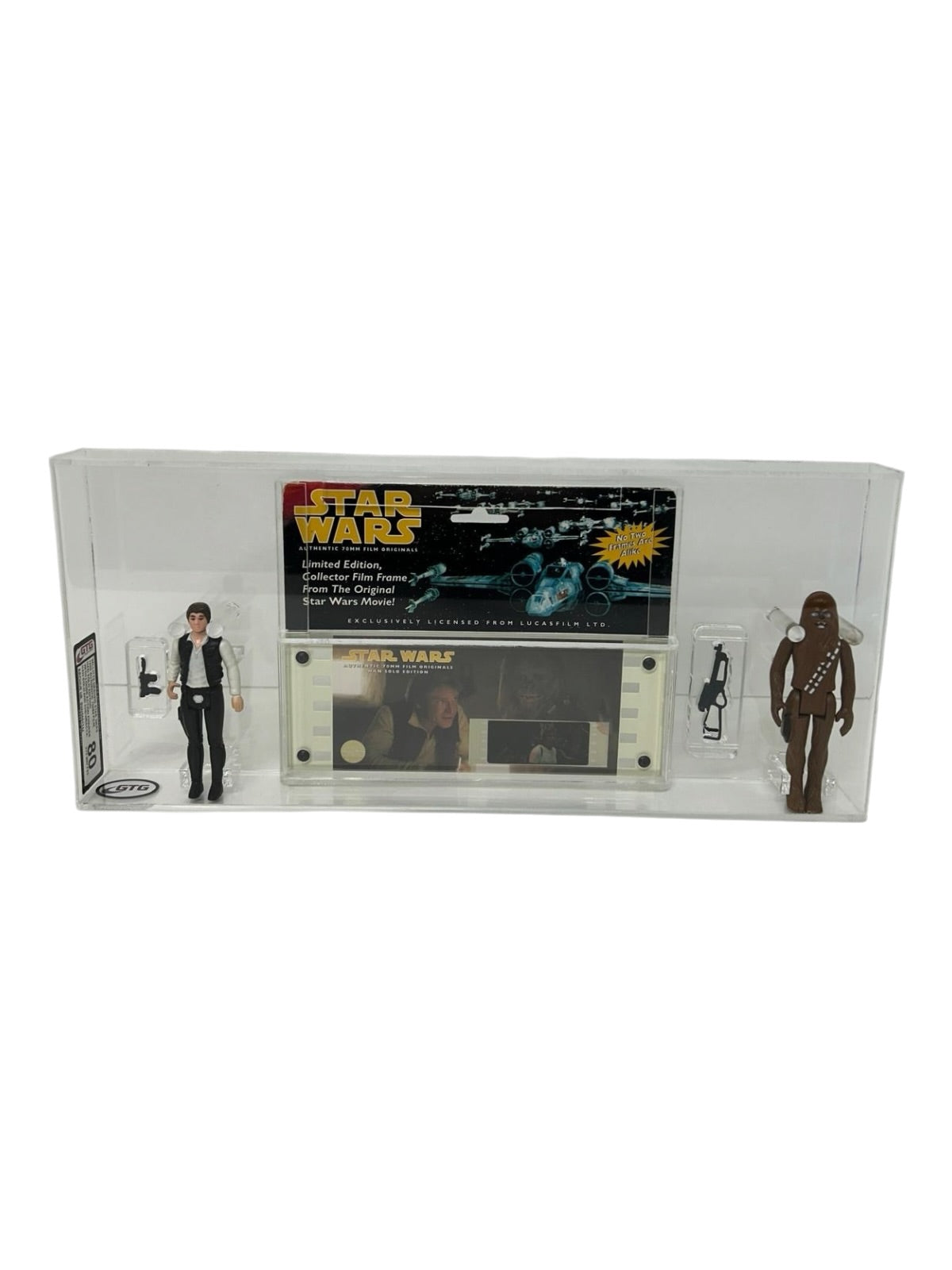 [GTG] (STAR WARS VINTAGE) 2 PACK HAN SOLO & CHEWBACCA + MOVIE FRAME